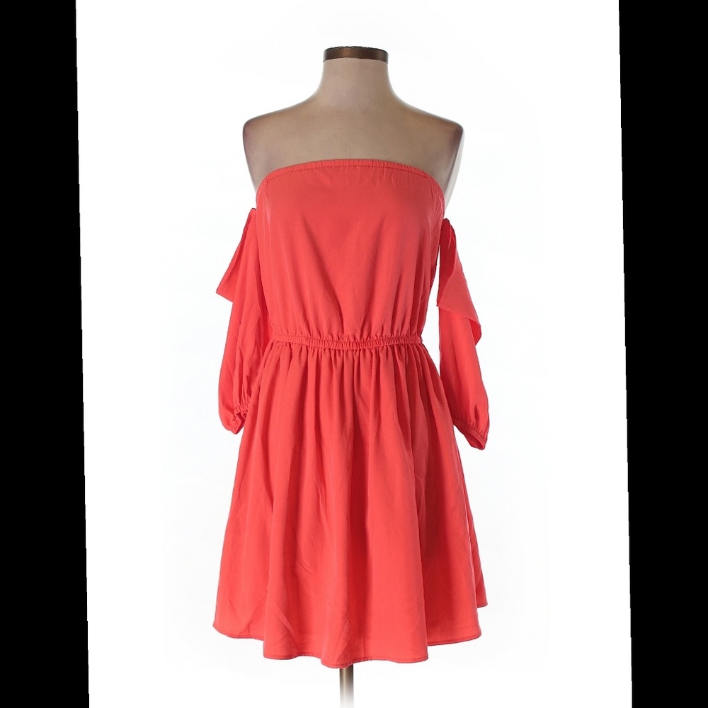 Coral Summer Dress